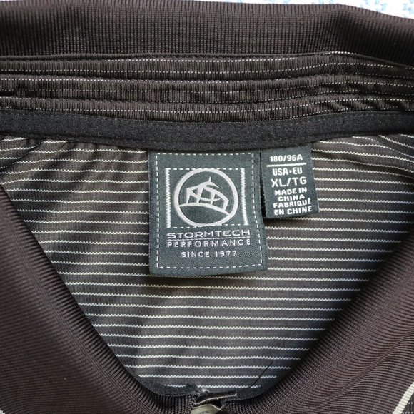Stormtech Men's Performance Polo Golf Shirt Size XL - Picture 9 of 10
